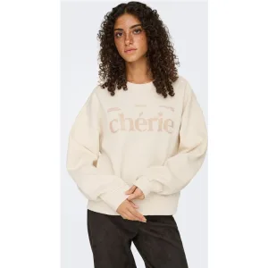 Only Onlbest l/s print crew neck swt