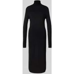 Christian Berg Woman Gebreide jurk van viscosemix met col