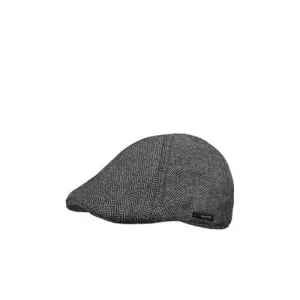 Barts flatcap Mr. Mitchell antraciet
