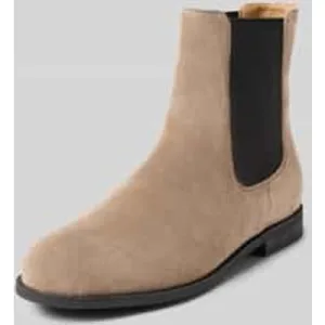 Boss Chelsea boots van rundersuède, model ‘LYCIA_BOOTIE_SD’
