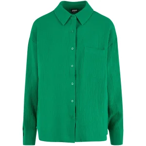 Damesoverhemd Urban Classics Musselin