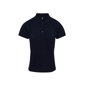 Premier Dames/Dames Coolchecker Plus Poloshirt (Marine)