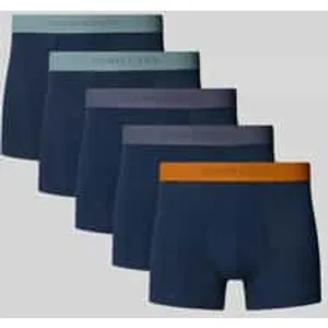 Schiesser Boxershort met elastische band met logo in een set van 5 stuks