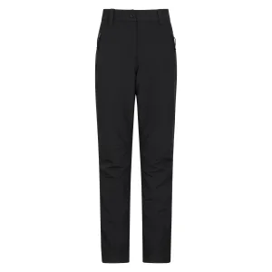 Mountain Warehouse Dames/Dames Arctic II Stretch Fleece gevoerde Reguliere Broek (Zwart)