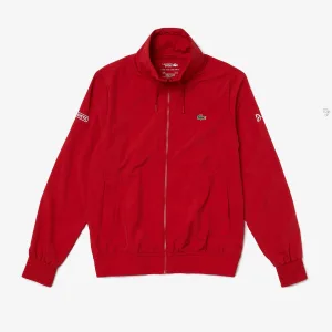 Heren Lacoste SPORT X Novak Djokovic Lichtgewicht Jas in Rood