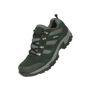 Mountain Warehouse Heren Voyage Suede Waterdichte Wandelschoenen (Zwart)