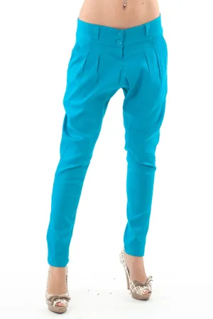 Conquista Getailleerde Harem Stijl Broek