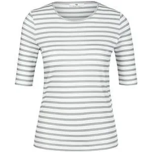 Shirt in set 2 100% katoen ronde hals Van Peter Hahn wit