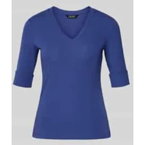 Lauren Ralph Lauren T-shirt met V-hals, model ‘JUDY’