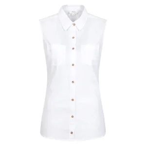 Mountain Warehouse Dames/Dames Kokosnoot Mouwloos Shirt (Wit)