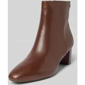 Lauren Ralph Lauren Laarsjes van leer met applicatie, model ‘DEMI’