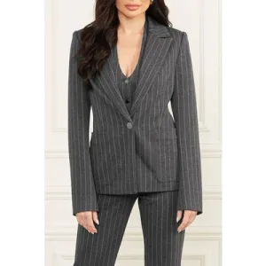 GUESS Hayden Blazer Heather Grey