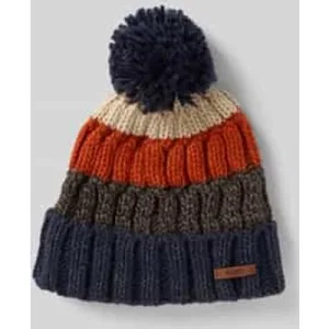 Barts Gebreide muts met pompon, model ‘WILHELM’