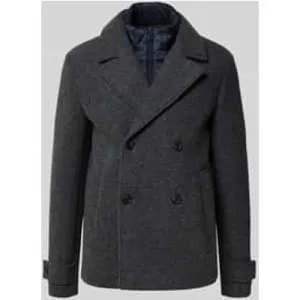 Geox Colbert met dubbele rij knopen en reverskraag, model ‘CLAUDIO’