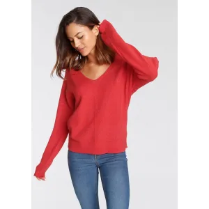 Tamaris Trui met V-hals met frontbies