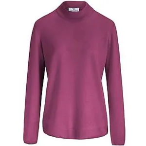 Trui staande kraag, model Gudrun Van Peter Hahn roze