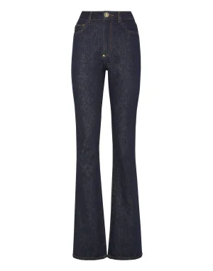 Jeans Flare Fit Skull