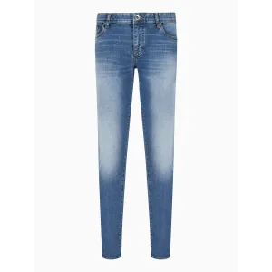 Armani Exchange Heren J14 Skinny Jeans (Indigo)