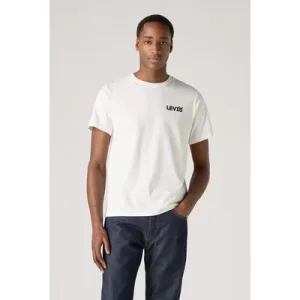 Levi’s Lsegraphic Crewneck Te Lc White Headline