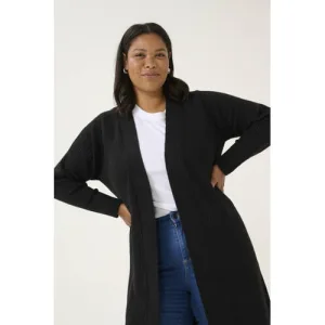 Kaffe Curve gebreid vest zwart