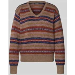 Lauren Ralph Lauren Gebreide pullover van een mix van katoen en linnen, model ‘MINCLAIRE’