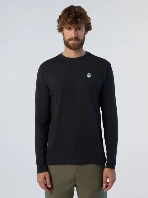 North Sails T-shirt Long-sleeved with logo patch