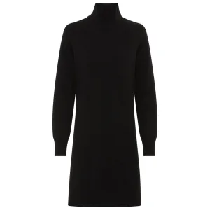 Gant Gebreide jurk SUPERFINE LAMBSWOOL KNIT Winterjurk, relaxed fit, rolkraag, van puur wol