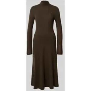 Tommy Hilfiger Regular fit vrijetijdsjurk van zuivere wol