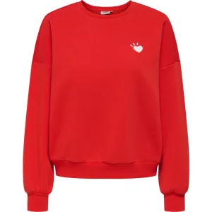 Only Onltammie l/s print o-neck swt