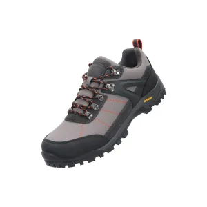 Mountain Warehouse Heren Storm Suede IsoGrip Loopschoenen (Donkergrijs)