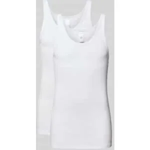Schiesser Tanktop met ronde hals, model ‘ORIGINAL FINE RIB’