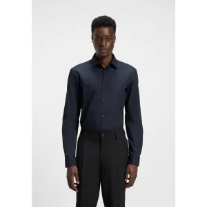 Men’s Hugo Kenno Slim-Fit Shirt in Navy