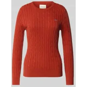 Gant Gebreide pullover met ribboorden