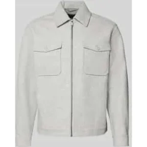 MCNEAL Regular fit overhemdjack met kentkraag