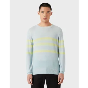 Men’s Emporio Armani Knit Sweatshirt in Multi colour