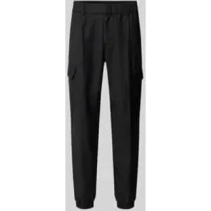 Armani Exchange Tapered fit cargobroek met elastische band, model ‘PANTALONI’