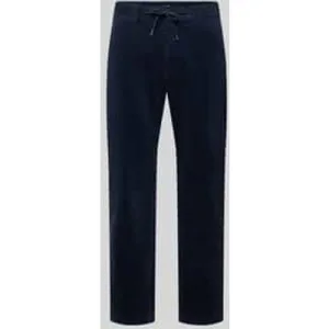 MCNEAL Tapered fit broek met structuurmotief