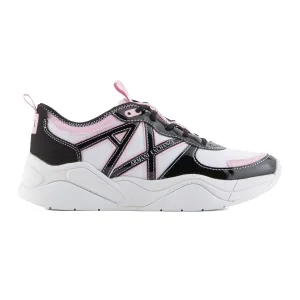 Armani Exchange Vrouwen/dames Trainers (Wit/Zwart/Roze)