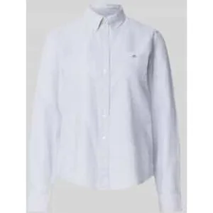 Gant Overhemdblouse met button-downkraag en sportmanchetten