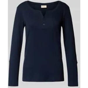 Tom Tailor Regular fit shirt met lange mouwen van katoenmix