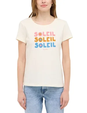 MUSTANG Shirt met korte mouwen Dames stijl Alma