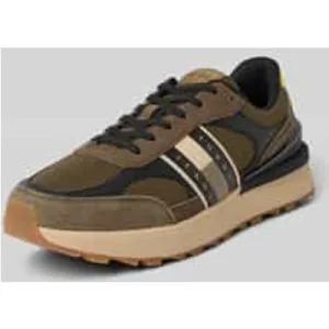 Tommy Jeans Lage sneakers van leermix
