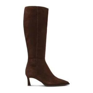 Steve Madden Lucid suède hoge laarzen bruin
