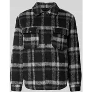 Only & Sons Regular fit overhemdjack met all-over motief, model ‘GIO’