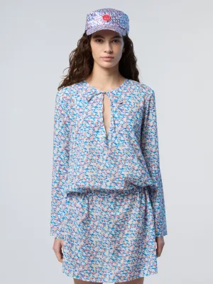 North Sails Cover-up Bedrukte mousseline