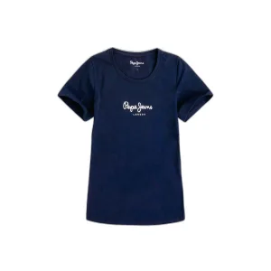 Dames-T-shirt Pepe Jeans New Virginia N