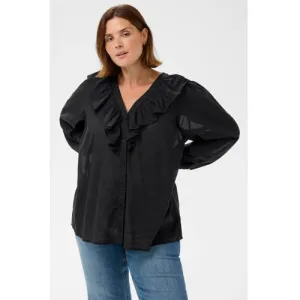 Kaffe Curve blouse zwart