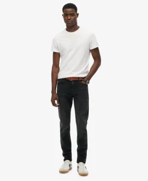 Organic Cotton Vintage Slim Jeans Black