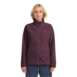 Jack Wolfskin fleece jack MOONRISE aubergine