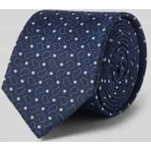 Olymp Zijden stropdas met structuurmotief
